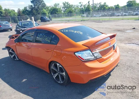 2014 Honda Civic Si из США, поврежденный, VIN 2HGFB6E54EH702208